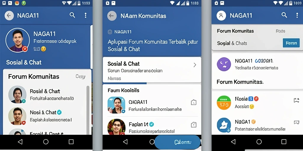 Tampilan antarmuka NAGA11 yang interaktif dan menarik.