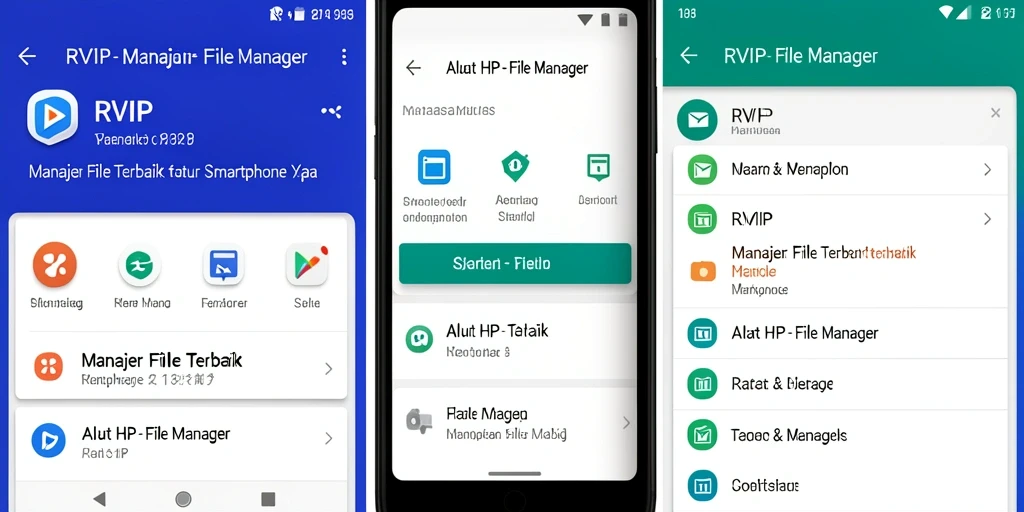 Tampilan antarmuka RVIP yang intuitif dan modern.
