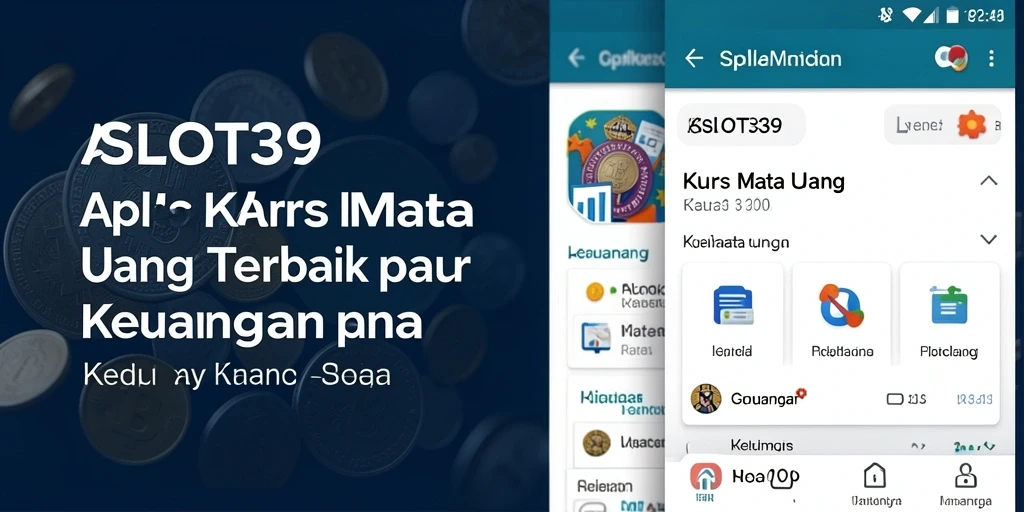 Tampilan antarmuka SLOT39 yang user-friendly untuk Kurs Mata Uang.